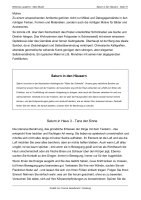 Horoskop Wellness - Langanalyse