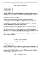Horoskop Zukunft - Langanalyse