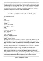 Horoskop Stationen des Lebens  - Langanalyse