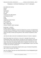 Horoskop Stationen des Lebens  - Langanalyse
