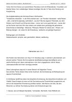 Horoskop Stationen des Lebens  - Langanalyse