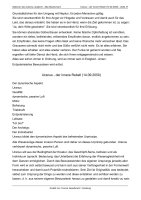 Horoskop Stationen des Lebens  - Langanalyse