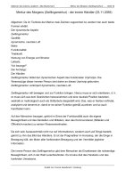 Horoskop Stationen des Lebens  - Langanalyse