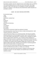 Horoskop Stationen des Lebens  - Langanalyse