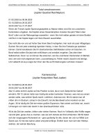Horoskop Zukunft Beruf und Karriere - Langanalyse