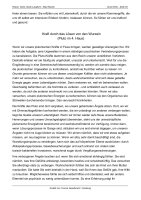 Horoskop Körper, Geist und Seele - Langanalyse