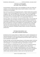 Horoskop Jahresanalyse Solar  - Langanalyse