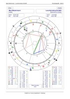 Horoskop Monatsanalyse Lunar - Langanalyse