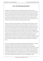 Horoskop Monatsanalyse Lunar - Langanalyse