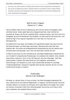 Horoskop Geld - Langanalyse