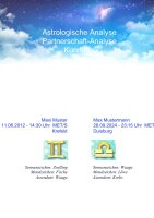 Horoskop Partnerschaft - Kurzanalyse