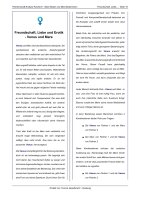 Horoskop Partnerschaft - Kurzanalyse